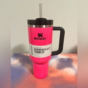 Electric Pink Stanley 40oz Tumbler